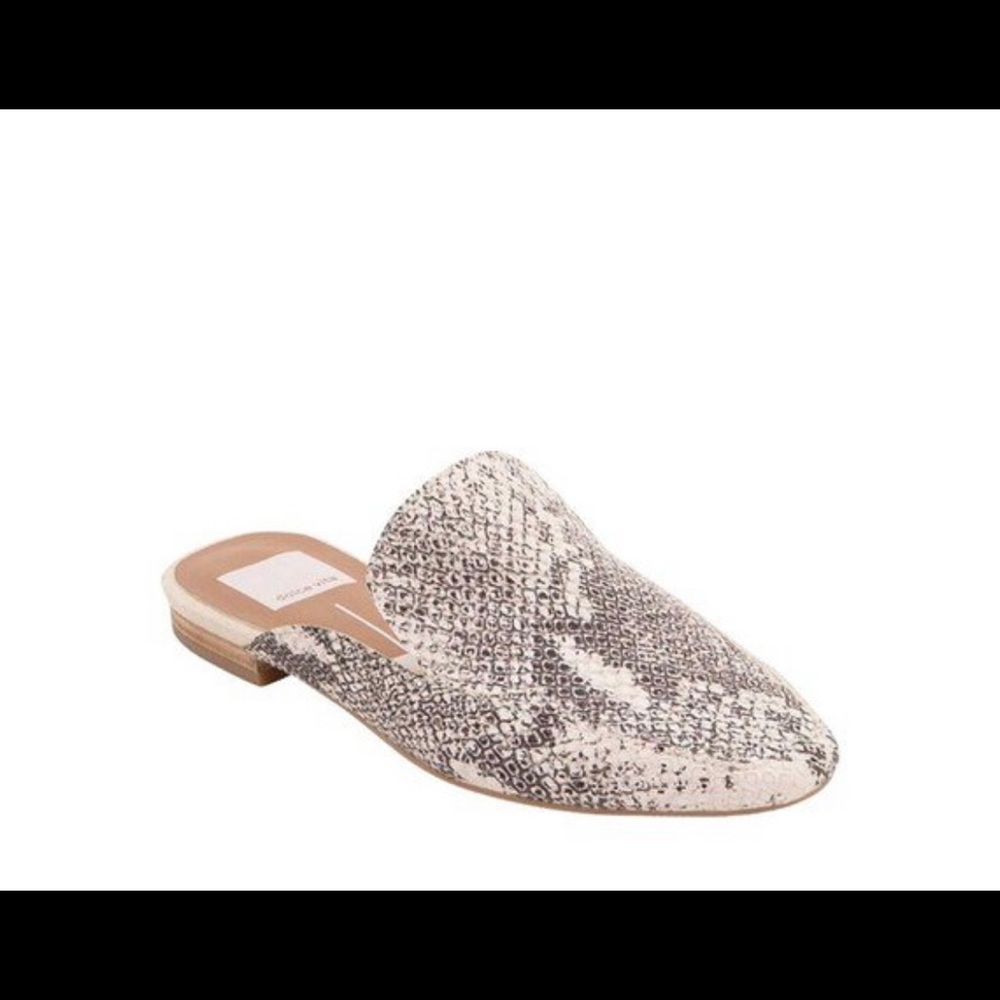 Dolce Vita Halee Snakeskin Mule